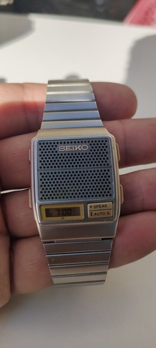 Vintage seiko talking - talking, digital