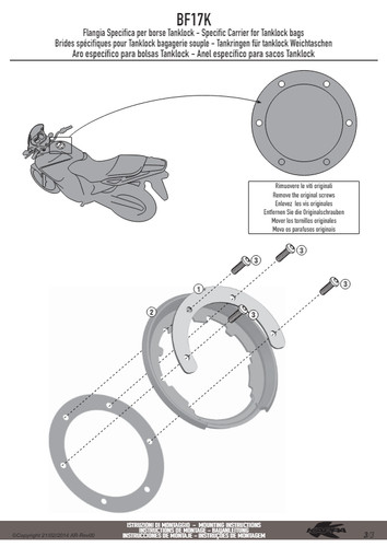 Kappa flangia per borsa - kappa, da