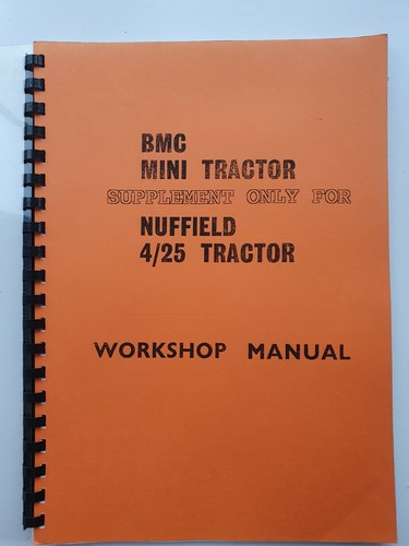 Bmc mini trattore officina - trattore,