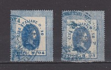 ITALIA - 1866, 2 francobolli