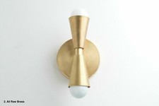 Metà secolo stile - metà, ottone