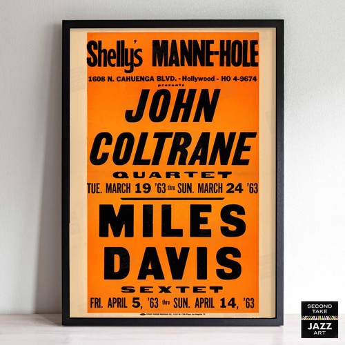 John coltrane poster jazz - coltrane,