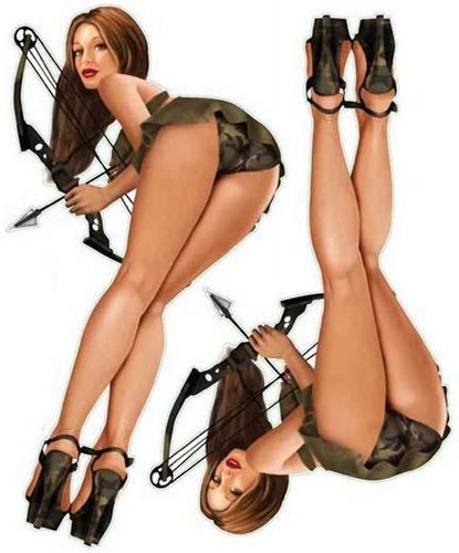 Set adesivi jäger pin girl - jäger,