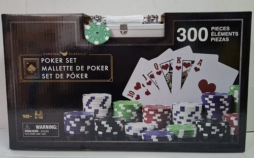 Set poker 300 pezzi - set, da
