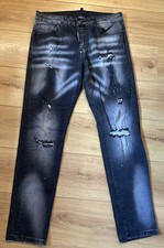 Jeans uomo Dsquared2 nero
