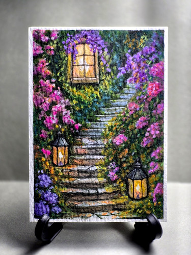 Aceo originale paesaggio da - originale,,