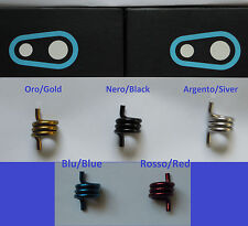 Crank Brothers - Molla x Egg Beater/Candy/Mallet Argento Oro Nero Rosso Blu -NEW