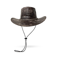 Cappello in pelle western