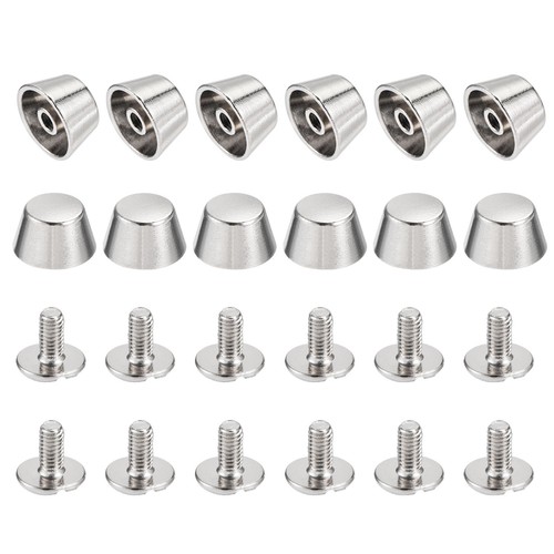 12x7mm rivetto borchie vite - 12x7mm,