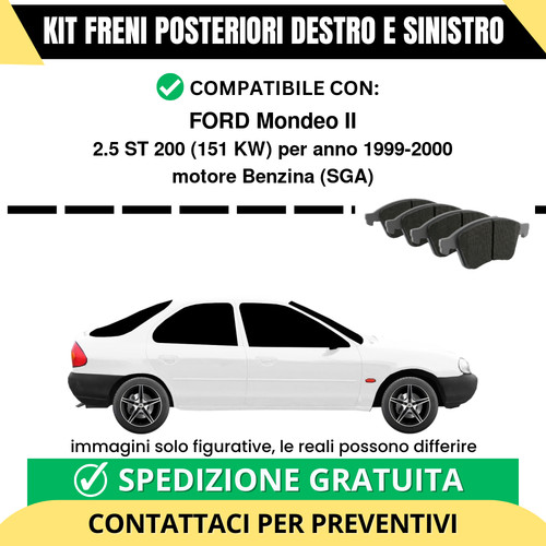 Pastiglie freno posteriori - freno,
