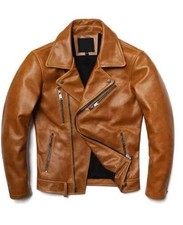 Giacca Uomo Marrone Distress