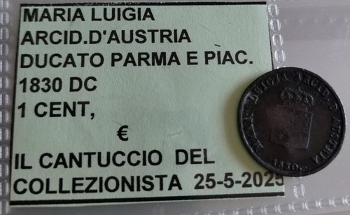 Moneta centesimo 1830 - -, 1