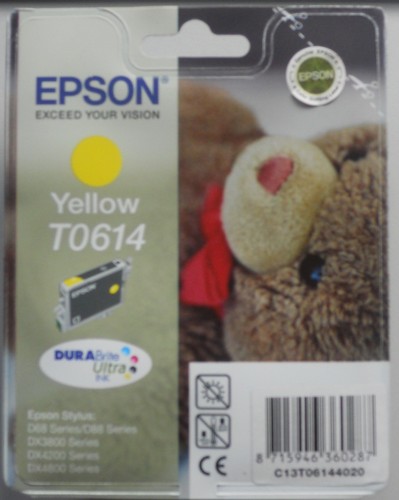 Cartuccia epson yellow t0614 - epson,