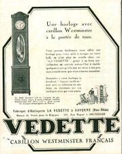 Publicité ancienne carillon