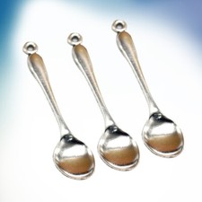 20 PZ Cucchiaio Ciondoli Creazione Gioielli Ciondoli Charms Creazione Collana