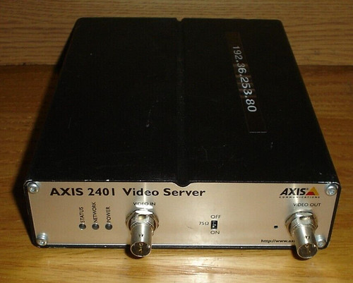 Server video axis - axis, 2401