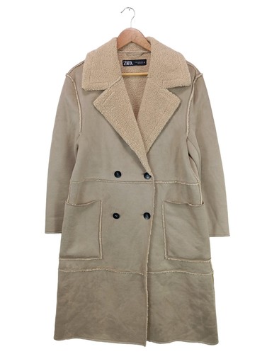 Zara cappotto eco pelliccia - in,
