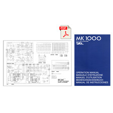 SIEL MK1000 Service manual repair Schematic Diagram Schema elettrico Schaltplan