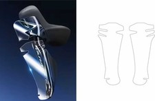 Kit adesivi protezione Leve Cambio SHIMANO 105 / DURA-ACE