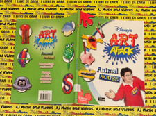 Book Libro ART ATTACK animal