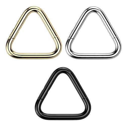 Piercing setto triangolo elica