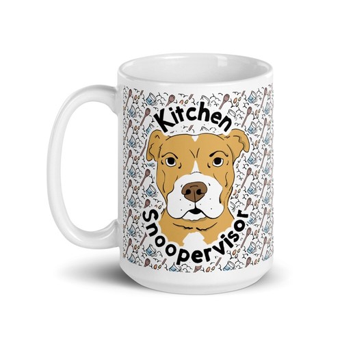 Tazza snoopervisor cucina cane