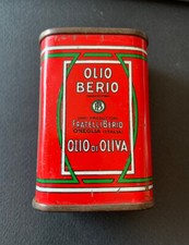 SCATOLA IN LATTA-OLIO BERIO-
