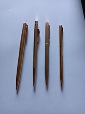 Penne varie marche, placcate oro, ottime condizioni.