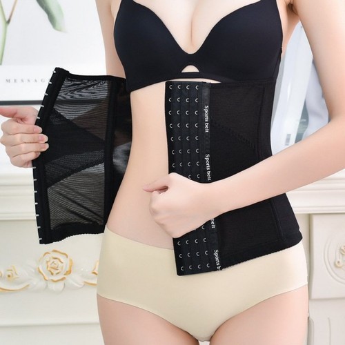 Corsetto vita neoprene nero - in,
