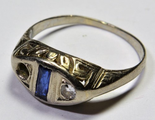 Antico 18k oro bianco misura - antico, 5