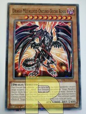 Dark Metallic Dragon Red Eyes
