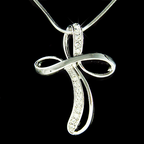 Collana religiosa con croce - religiosa,