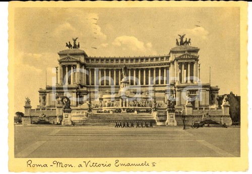 1935 roma monumento vittorio - 1935,