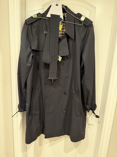Aquascutum navy trench coat - aquascutum,