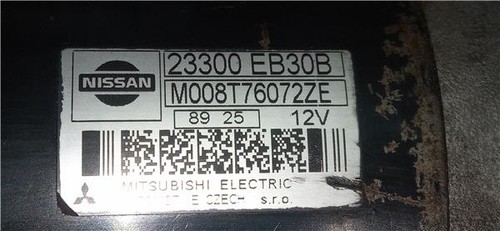 Yd25 motor arranque nissan - motor,