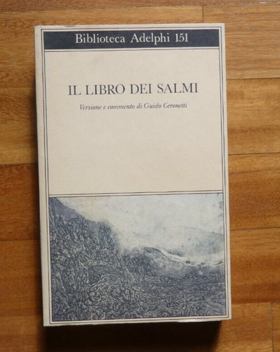 Libro dei salmi - dei, e