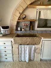 Lavandino lavello cucina rustico in pietra granito gruppo A