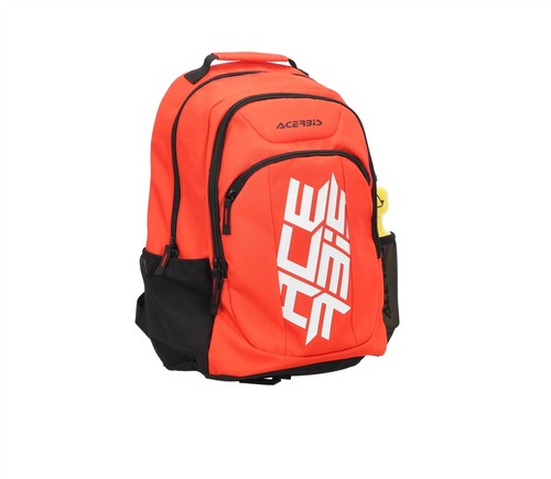 Zaino rosso acerbis logo 15 - zaino,