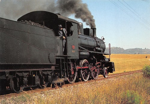B2951 locomotiva vapore - locomotiva, 625