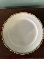 Piatto vintage Haviland bordo oro 9,625" porcellana made in Limoges France