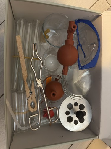 Set vetreria laboratorio - set,