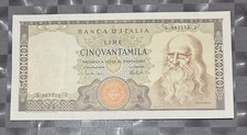 50000 Lire Leonardo Decreto 16