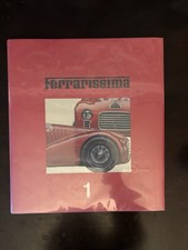 Ferrarissima Volume 1 Limited Edition 1508/5000 w/insert HC/DJ Ferrari Racing