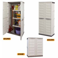 Armadio Resina Esterno Artplast Linea Spazio: basso o alto portascope e ripiani