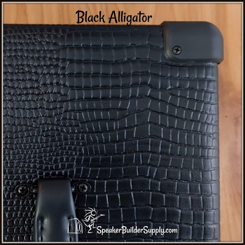 Tolex modello alligatore nero
