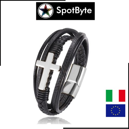 Bracciale uomo con corona - uomo,
