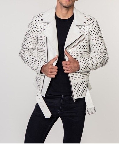 Giacca pelle biker brando - biker,