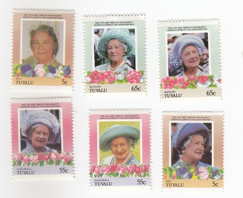 Tuvalu regina elisabetta set - tuvalu,,