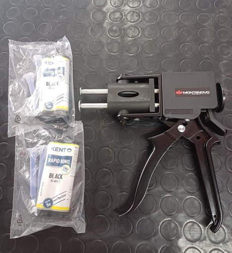 Pistola bicomponente per - pistola,