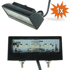 LED Illuminazione Targa Nero